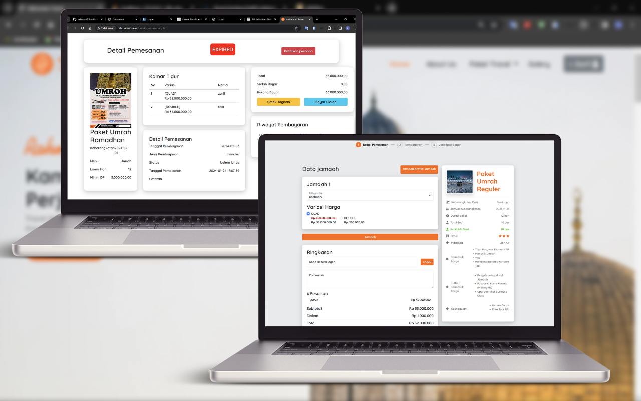Website Travel Umrah